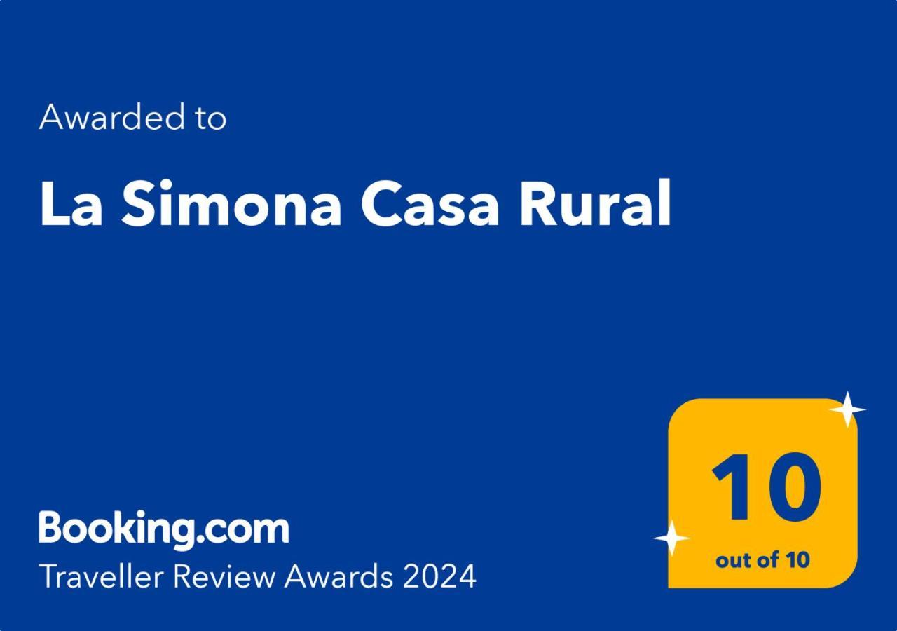 La Simona Casa Rural Perales del Puerto Exteriör bild